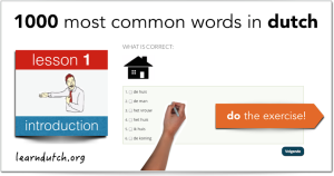 Dutch language exercise