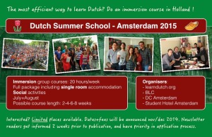 Dutch Summer School Amsterdam Immersion